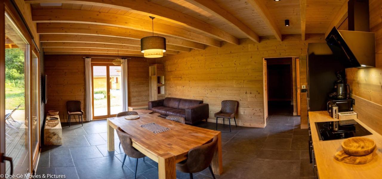 Les Jardins du Hérisson Chalet 2 Bonlieu Esterno foto